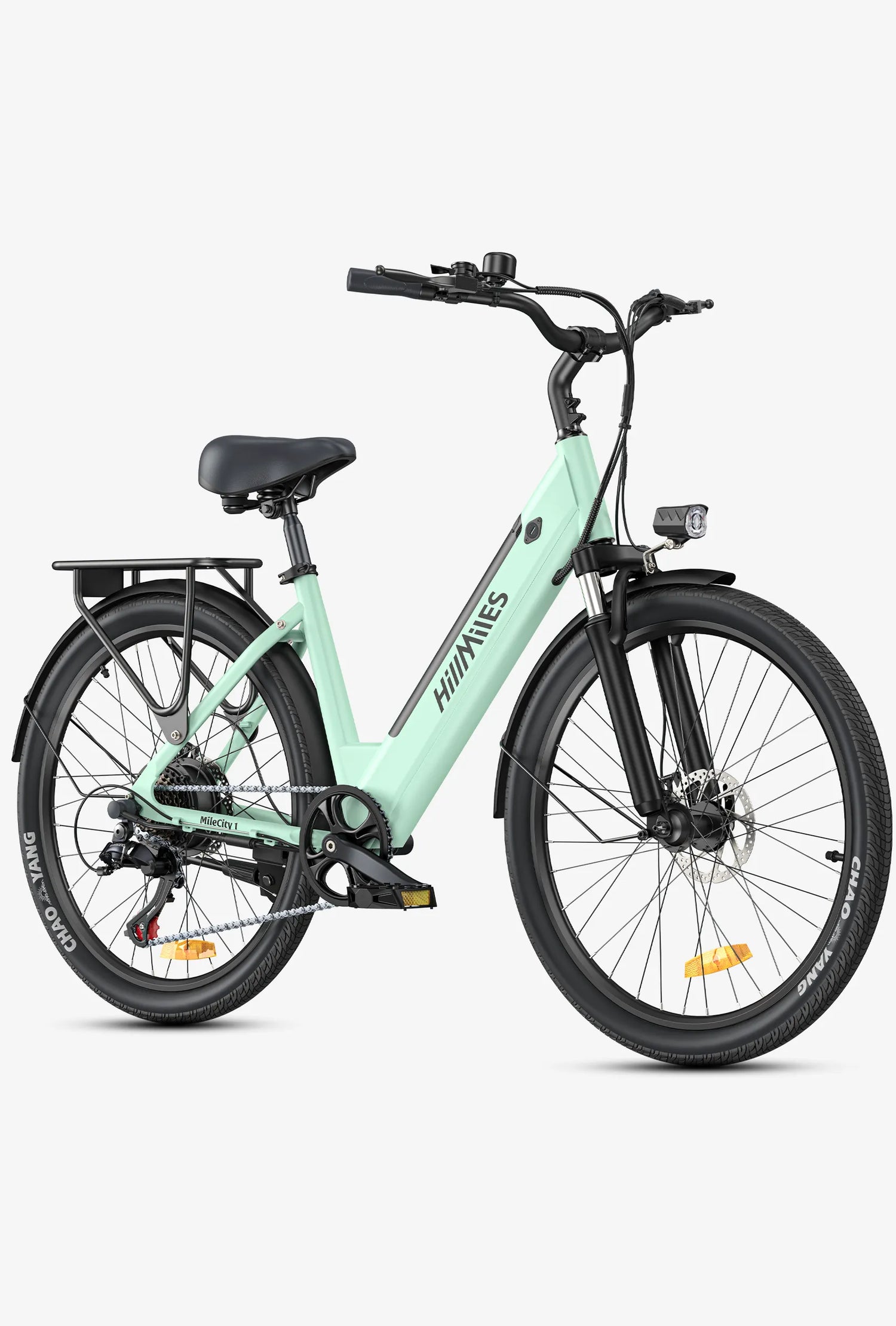 milg electric bicycle HillMiles MileCity 1: Long Range Step-Through Commuter E-bike – Hillmiles US